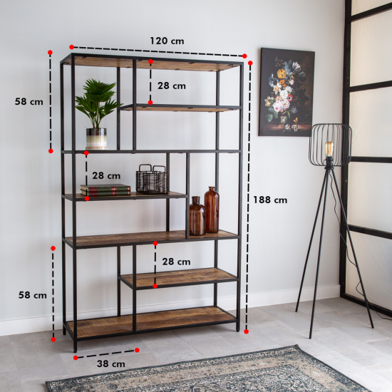 Slimline bookshelf deals